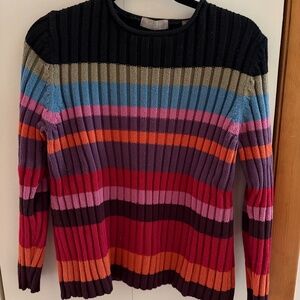 Kate Hill size medium multicolored sweater